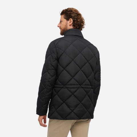 elegant jacket VICENDA MAN Black - image number 5 | GEOX