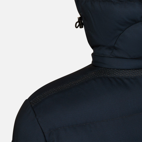 jacket with hood SANDFORD MAN Sky captain/Dress blues - image number 6 | GEOX