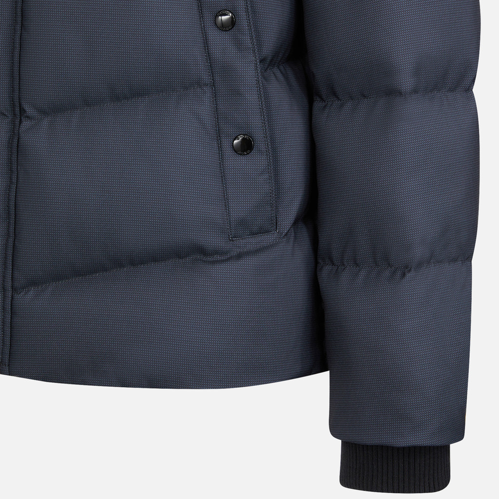 Geox® SANDFORD: Jacket With Hood black Man | Geox®