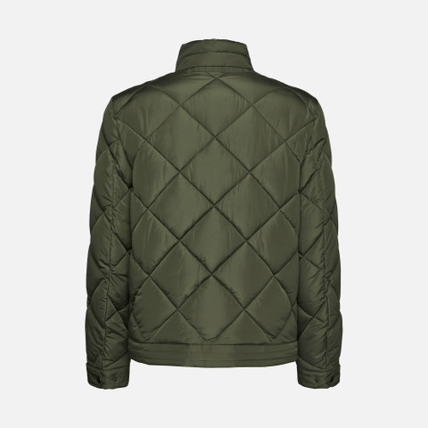synthetic down jacket VICENDA MAN Rosin - image number 4 | GEOX