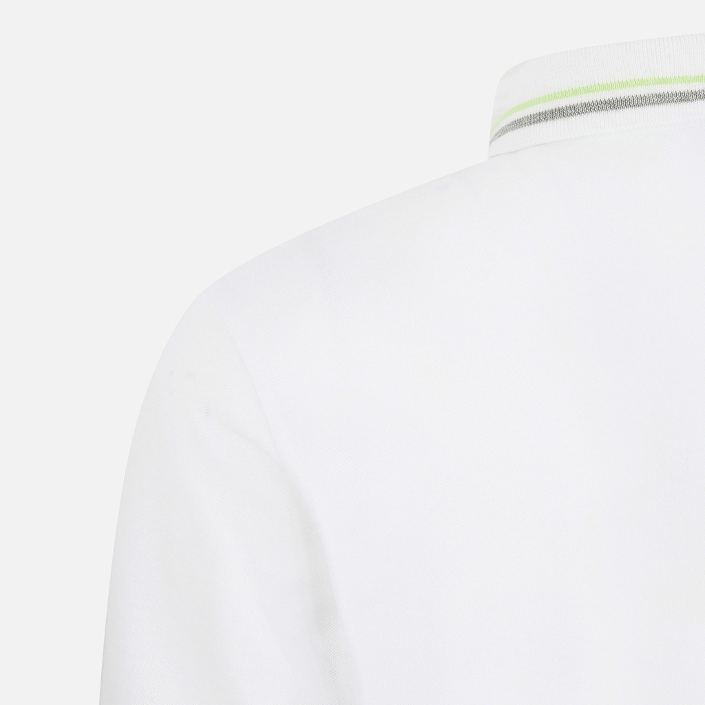 polo shirt POLO MAN Optic White - image number 6 | GEOX