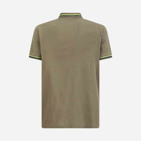 polo shirt POLO MAN Deep olive green - image number 4 | GEOX