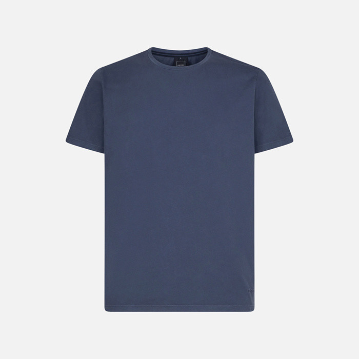 T-shirts and polo shirts T-SHIRT MAN Majolica blue | GEOX