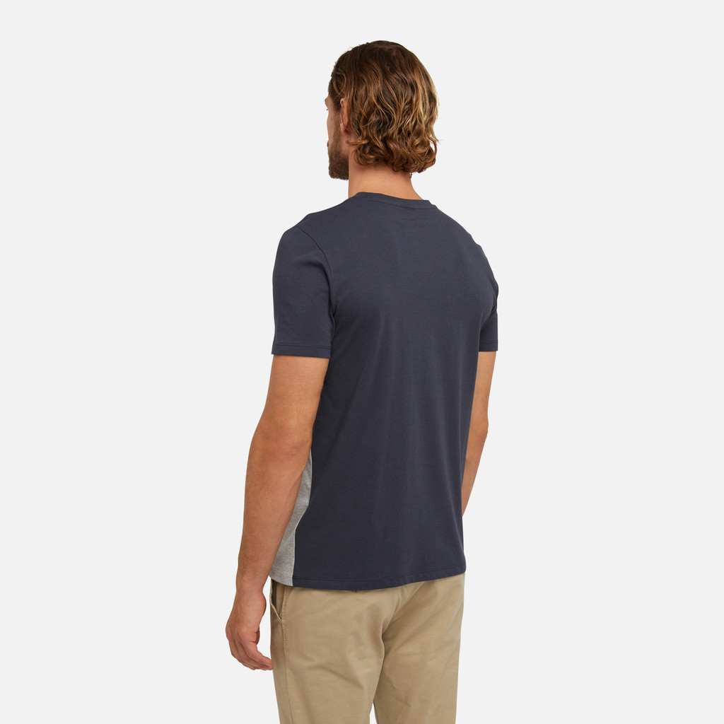 t-shirt T-SHIRT MAN Blue nights - image number 5 | GEOX