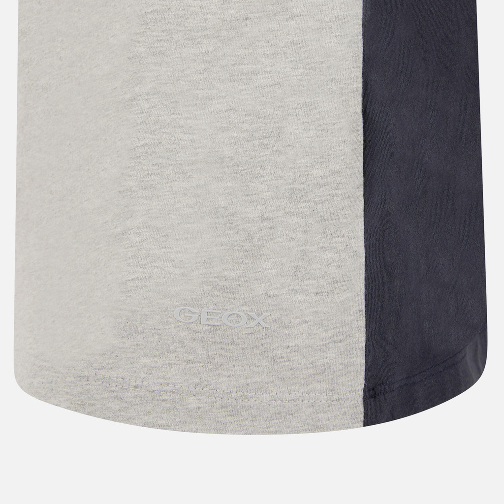 t-shirt T-SHIRT MAN Blue nights - image number 7 | GEOX