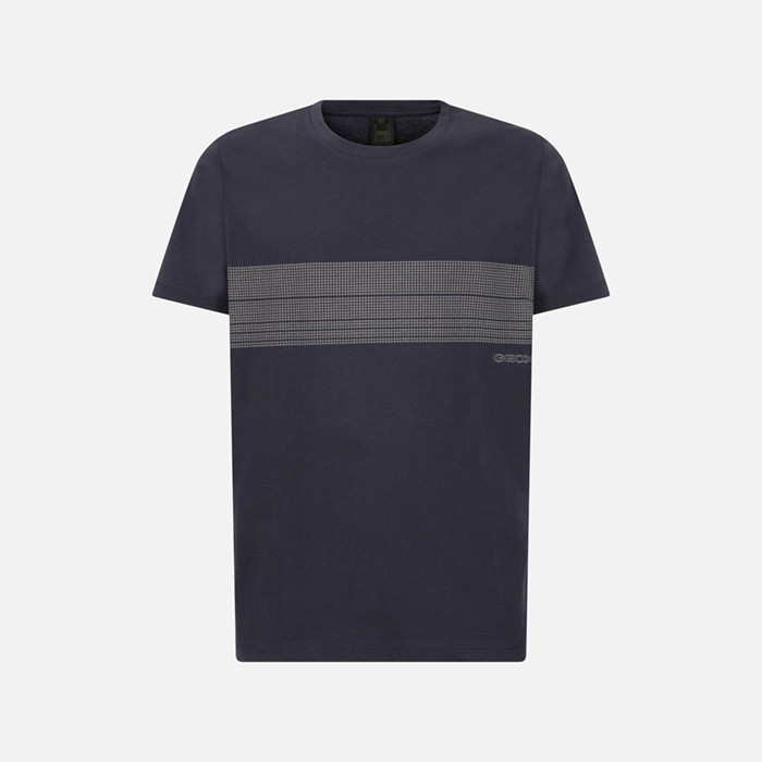 T-shirts and polo shirts T-SHIRT MAN Blue nights | GEOX