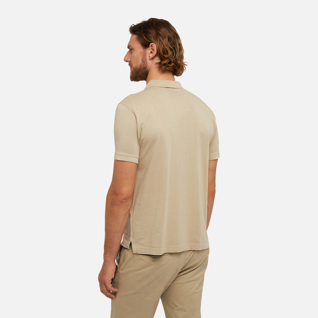 Geox® POLO: Polo-Shirt Weiß Farbe für Herren | Geox® 