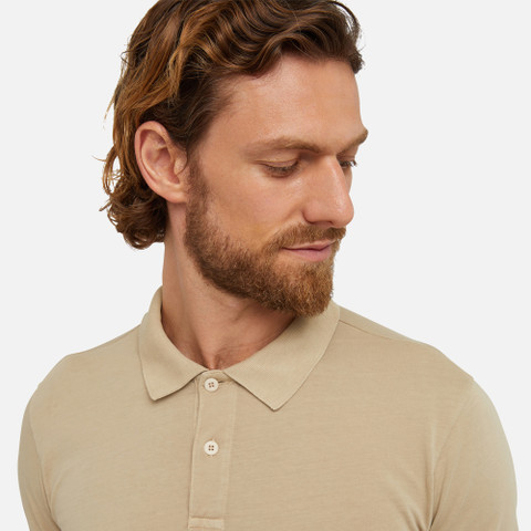 Geox® POLO: Polo-Shirt Weiß Farbe für Herren | Geox®