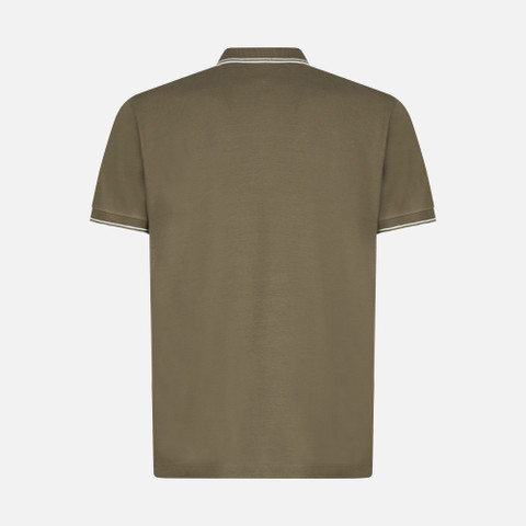polo shirt POLO MAN Deep olive green - image number 4 | GEOX
