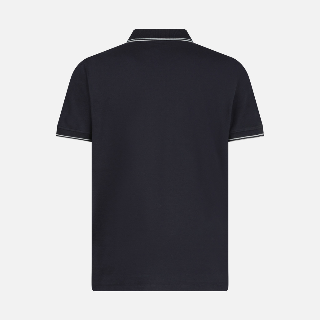 polo shirt POLO MAN Blue nights - image number 4 | GEOX