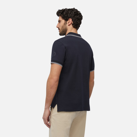 polo shirt POLO MAN Blue nights - image number 5 | GEOX