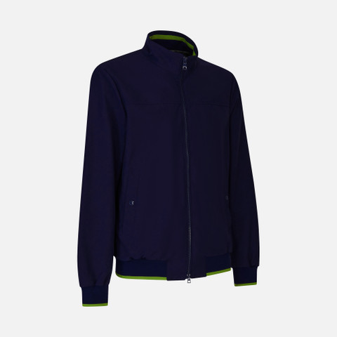 bomber jacket VINCIT MAN Estate Blue/Bright Chart - image number 2 | GEOX