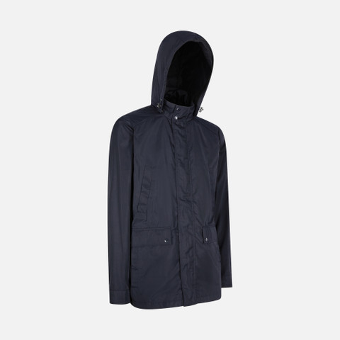 jacket with hood TEVERE MAN Sky captain - image number 2 | GEOX