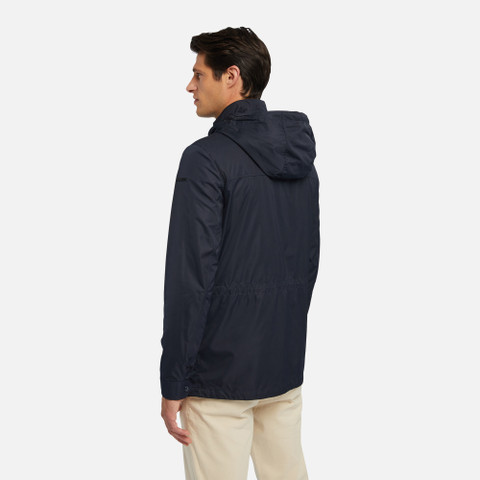 jacket with hood TEVERE MAN Sky captain - image number 5 | GEOX