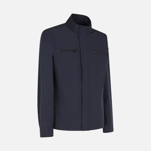 mid-season jacket JHARROD MAN Sky captain - image number 2 | GEOX