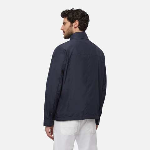 mid-season jacket JHARROD MAN Sky captain - image number 5 | GEOX