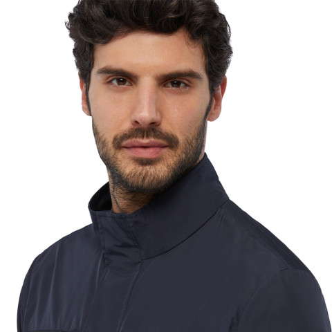 mid-season jacket JHARROD MAN Sky captain - image number 8 | GEOX