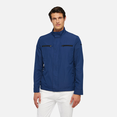 mid-season jacket JHARROD MAN Estate blue - image number 1 | GEOX