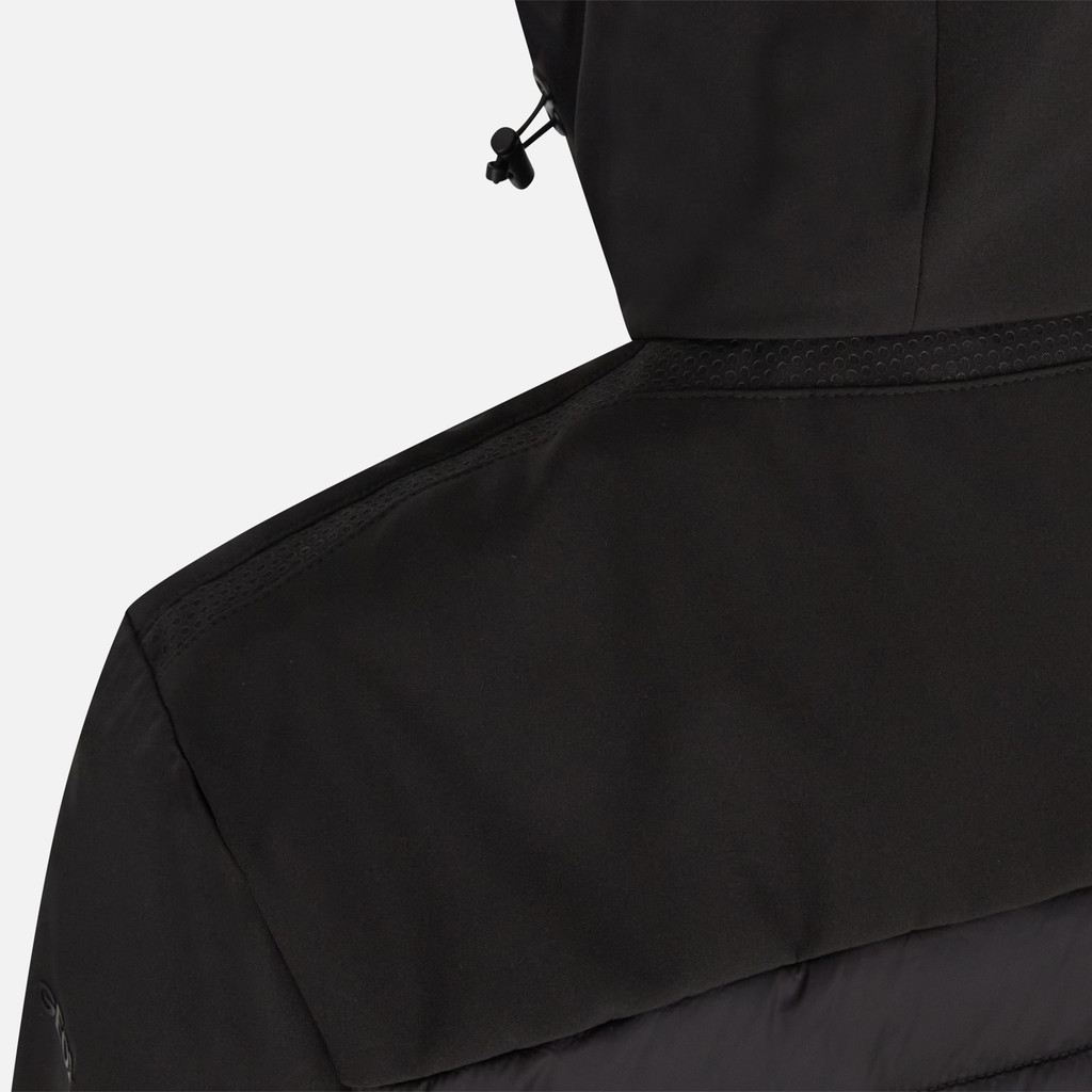 short parka SAPIENZA MAN Black/Black - image number 6 | GEOX