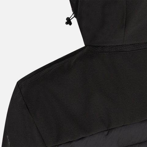 short parka SAPIENZA MAN Black/Black - image number 6 | GEOX