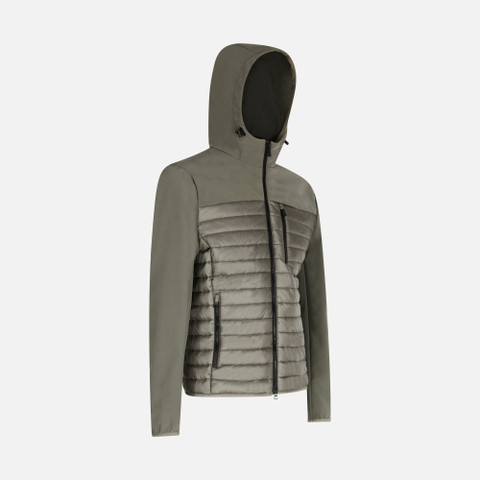 short parka SAPIENZA MAN Agave Green/Agave Green - image number 2 | GEOX