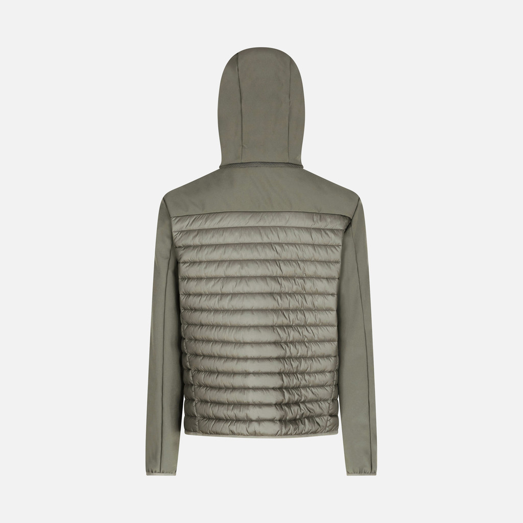 short parka SAPIENZA MAN Agave Green/Agave Green - image number 4 | GEOX