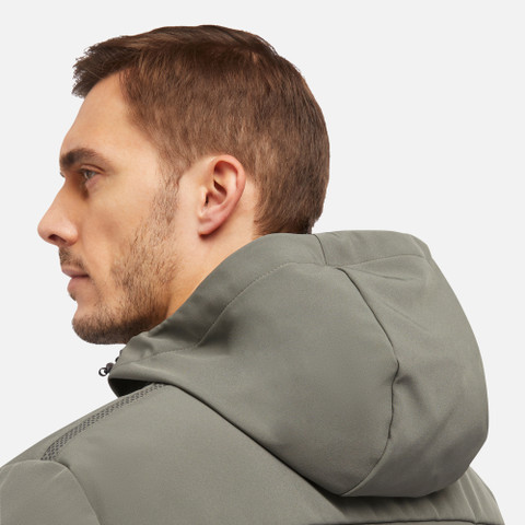 short parka SAPIENZA MAN Agave Green/Agave Green - image number 8 | GEOX