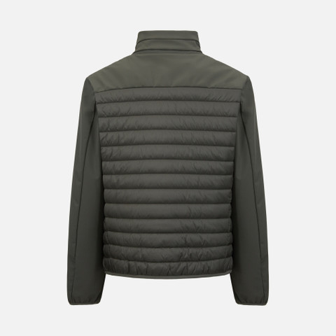 quilted jacket SAPIENZA MAN Agave Green/Agave Green - image number 4 | GEOX