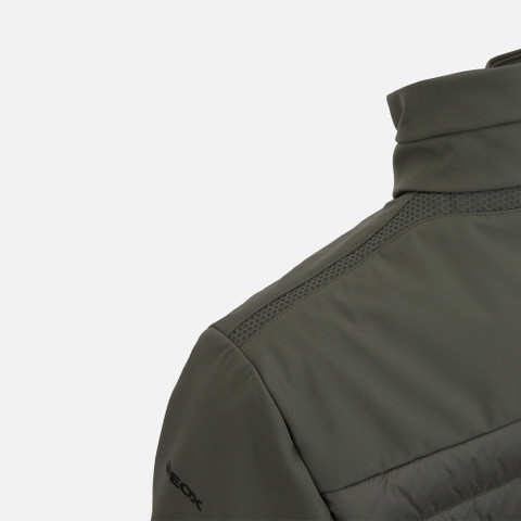 quilted jacket SAPIENZA MAN Agave Green/Agave Green - image number 6 | GEOX