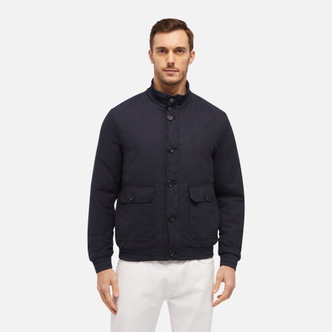 bomber jacket BLAINEY MAN Sky captain - image number 1 | GEOX