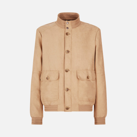 bomber jacket BLAINEY MAN Nougat - image number 0 | GEOX