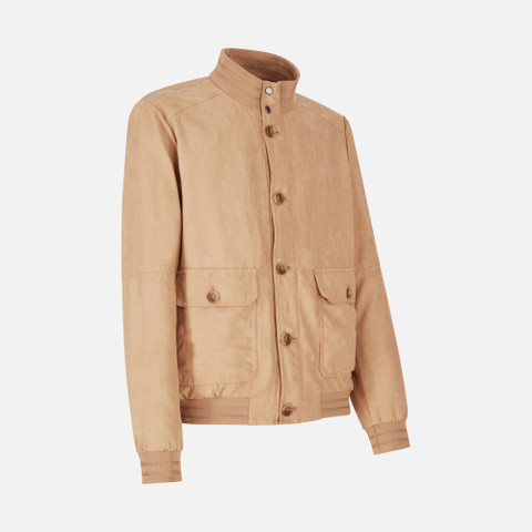 bomber jacket BLAINEY MAN Nougat - image number 2 | GEOX