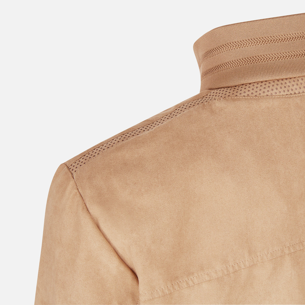 bomber jacket BLAINEY MAN Nougat - image number 6 | GEOX