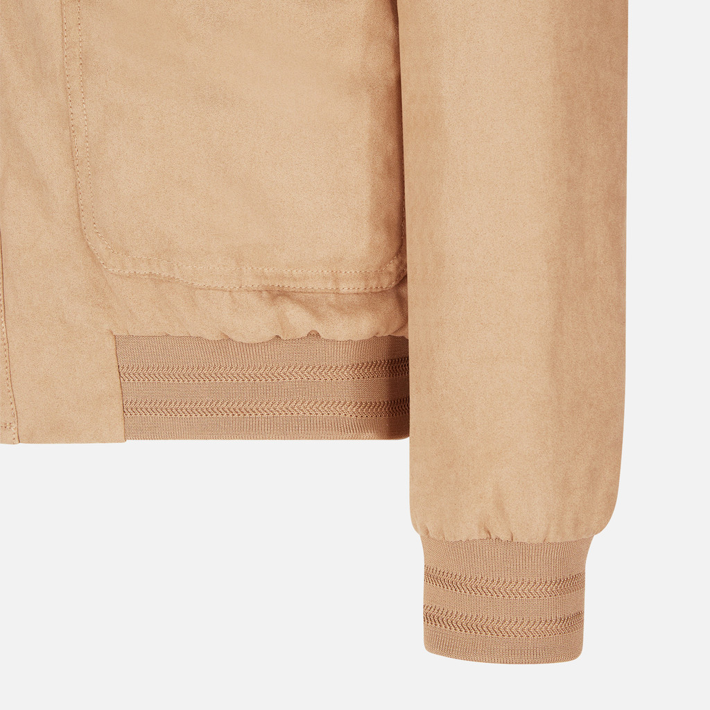 bomber jacket BLAINEY MAN Nougat - image number 7 | GEOX