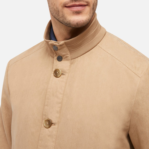 bomber jacket BLAINEY MAN Nougat - image number 8 | GEOX