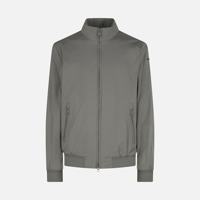 Bomber jacket EOLO MAN Agave Green | GEOX