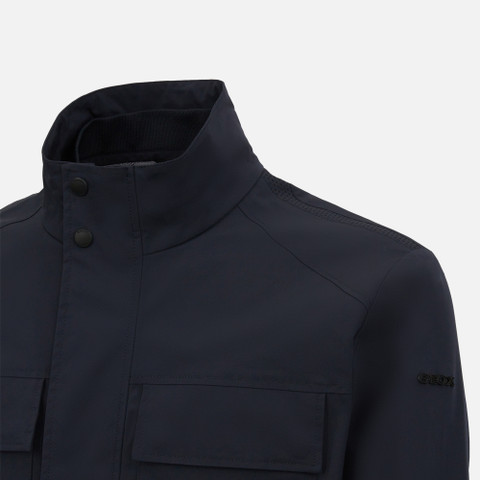 mid-season jacket SIRON MAN Sky captain - image number 7 | GEOX