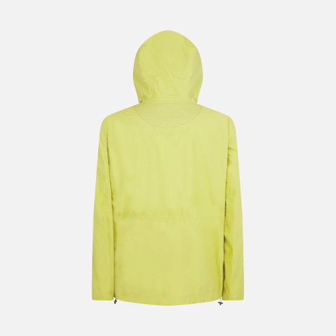 waterproof jacket CALGARY ABX MAN Bright Chartreuse - image number 4 | GEOX