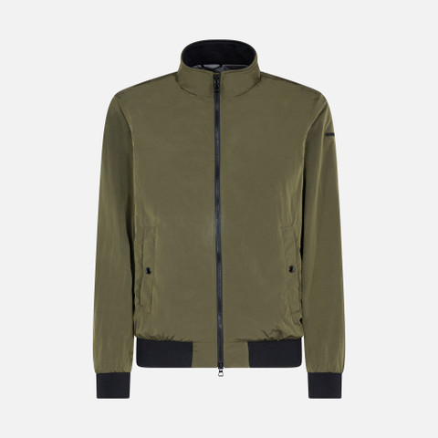 bomber jacket DEIVEN MAN Winter Moss - image number 0 | GEOX