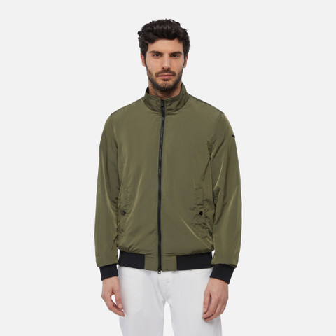 bomber jacket DEIVEN MAN Winter Moss - image number 1 | GEOX