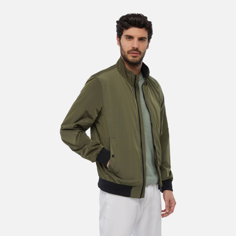 bomber jacket DEIVEN MAN Winter Moss - image number 3 | GEOX