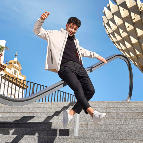 bomber jacket SPHERICA MAN Moonstruck - image number 9 | GEOX