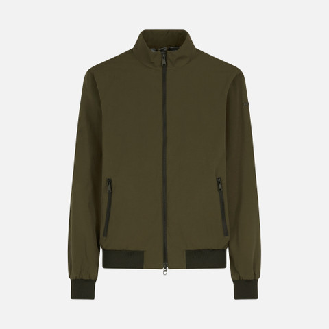 bomber jacket RIETI MAN Winter Moss - image number 0 | GEOX
