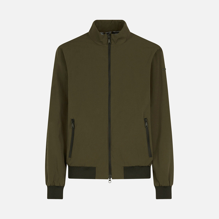 Bomber jacket RIETI MAN Winter Moss | GEOX