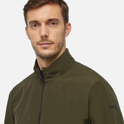 bomber jacket RIETI MAN Winter Moss - image number 8 | GEOX