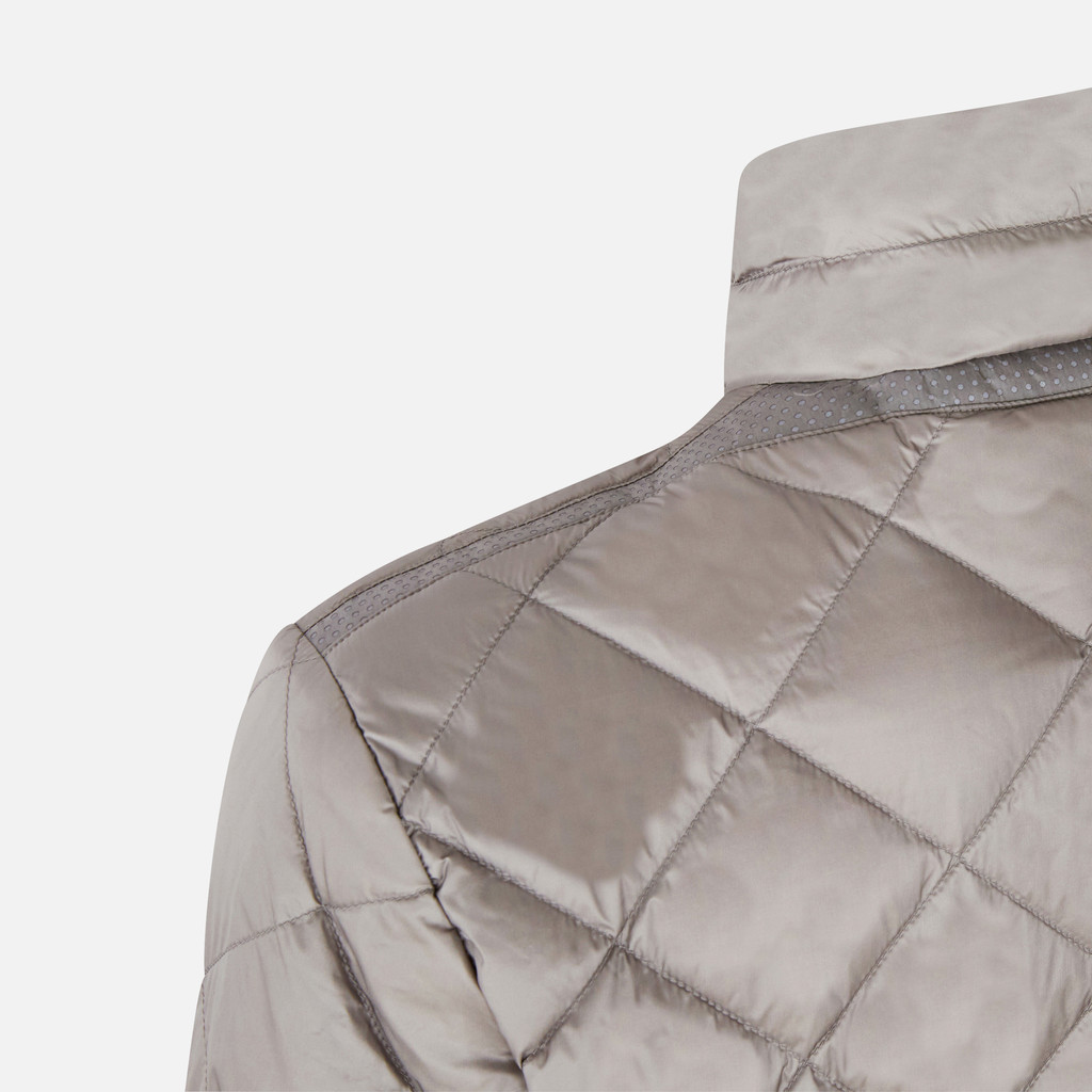 short down jacket ASCANIO MAN SharkTerracotta - image number 6 | GEOX