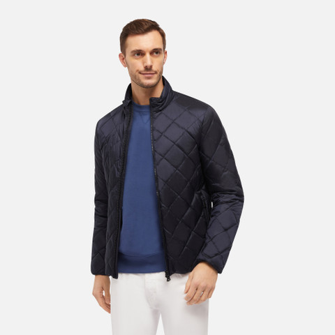 short down jacket ASCANIO MAN Sky captain - image number 3 | GEOX
