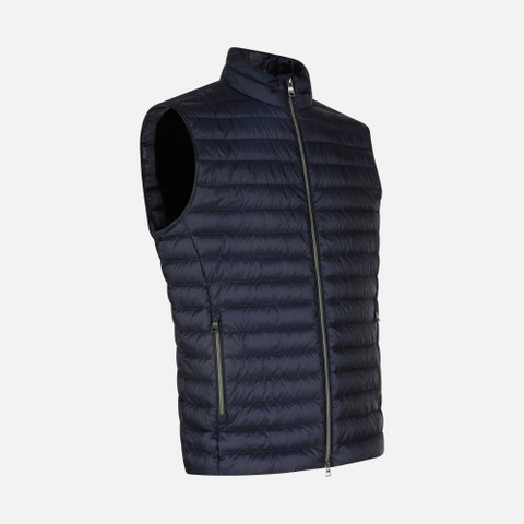 sleeveless down jacket WARRENS MAN Sky captain - image number 2 | GEOX