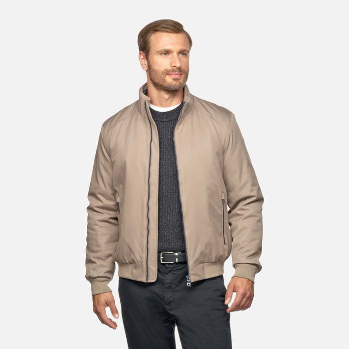 Bomber jacket VINCIT MAN Fallen rock | GEOX