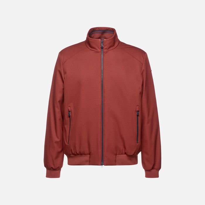 Bomber jacket VINCIT MAN Merlot | GEOX